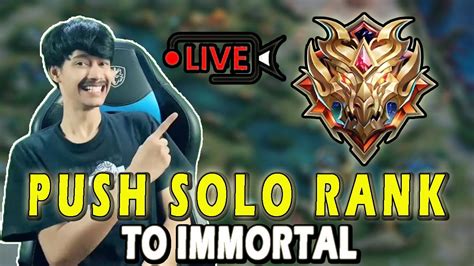 Live Push Solo Rank Akhir Season Youtube