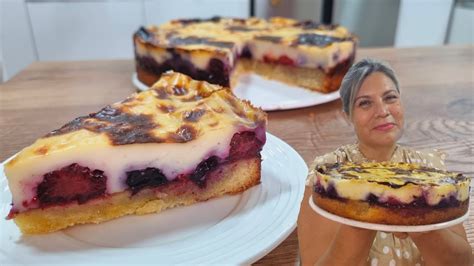 Kuchen Frutos Rojos Estilo Sure O El M S F Cil Silvana Cocina Youtube