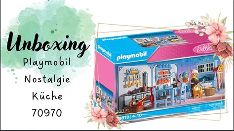 Playmobil Unboxing Playmobil Nostalgie K Che Youtube