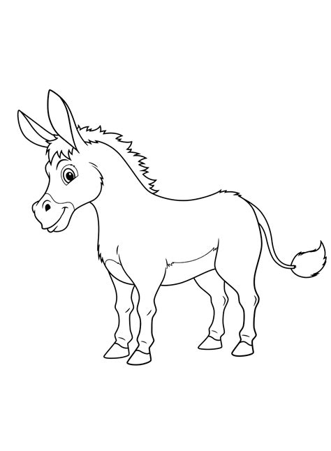 Desenhos De Burro Para Colorir Coloringpagesonly