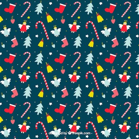 noel patterns vectors illustrations    freepik