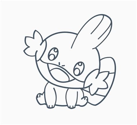 Mudkip Coloring Pages