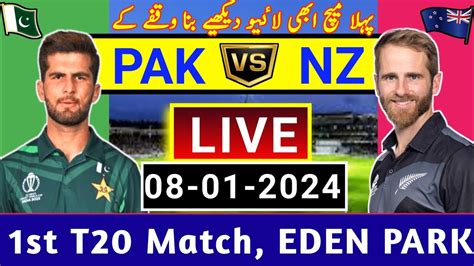 Live Watch Pakistan Vs New Zealand 1st T20 Match 2024 Pak Vs Nz 1st