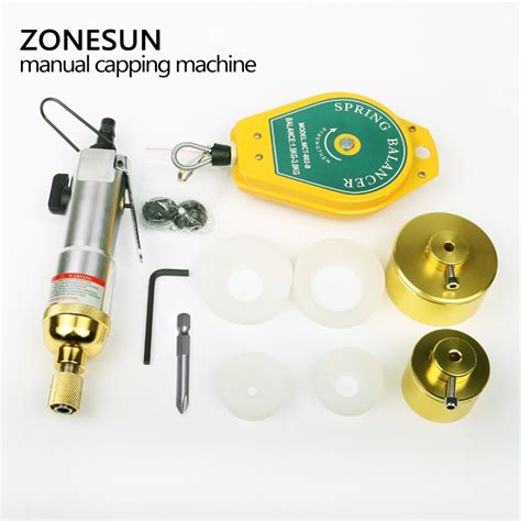 Zonesun Portable Pneumatic Capping Machine For Smo Grandado