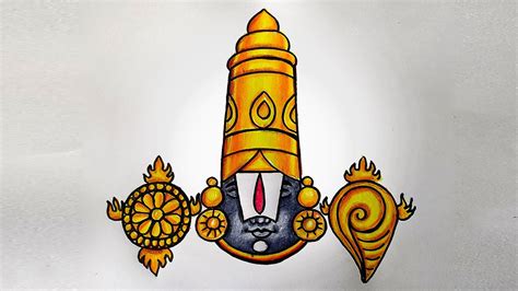 Lord Venkateswara Swamy Step By Step Drawing Full Video Venkateswara