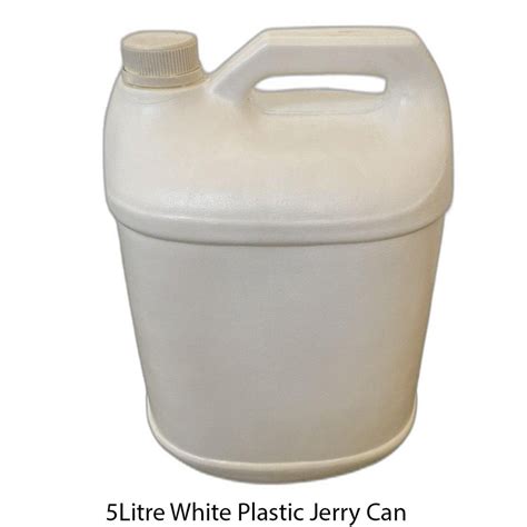 5 Litre White Plastic Jerry Can For Chemical At Rs 26 Piece In Rajkot