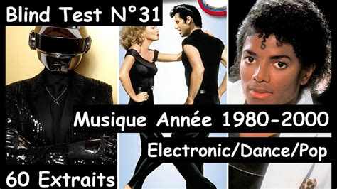 Blind Test N Musiques Ann E Tout Genre Electronic Dance