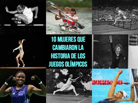 Mujeres y campeonas olímpicas que han marcado historia en los juegos