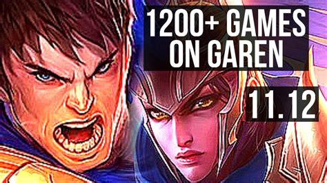 Garen Vs Quinn Top 3 0m Mastery 11 1 2 1200 Games 6 Solo Kills