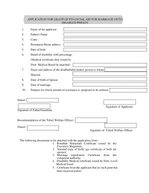 Fillable Online Himachalforms Nic Application For Grant Of Financial