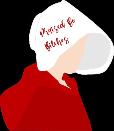 The Handmaids Tale Inspired Stickers Etsy