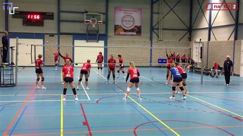 Volleybal Dames E Divisie A Flash Veendam D Bbq Time Tjoba D