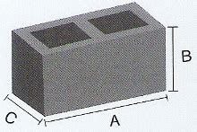 Concrete Block Sizes - Dimensions For Concrete Blocks