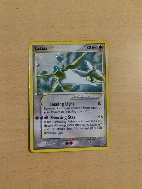 Pokemon Gold Star Latias Ex Deoxys English Values Mavin