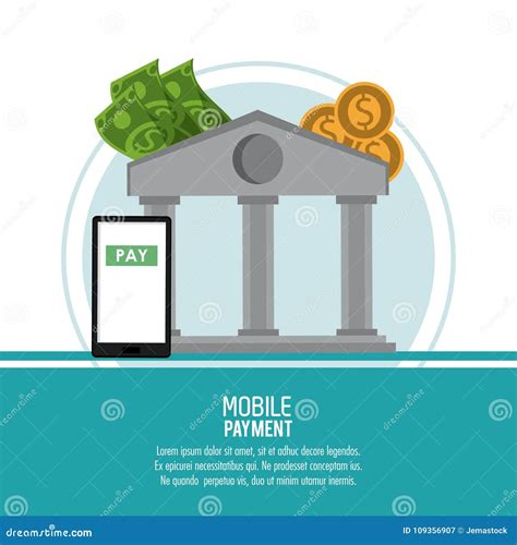 Mobile payment technology stock vector. Illustration of finance - 109356907