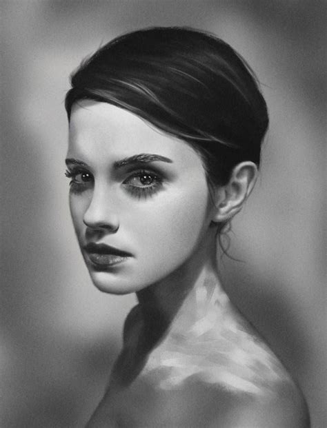 Emma Watson Portrait Study By Mcominh On Deviantart In Portrait