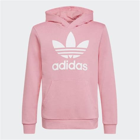 adidas Trefoil Hoodie - Pink | Kids' Lifestyle | adidas US