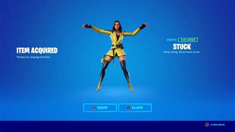 So Erhalten Sie Ein Neues Fortnite Stuck Emote Cardi B Song Emote In