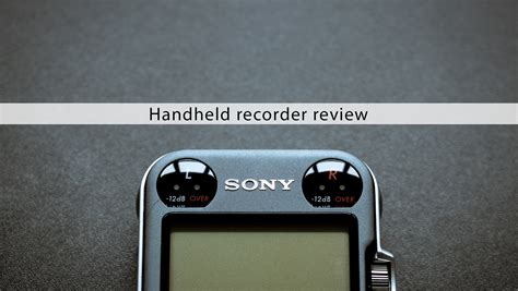 Handheld Recorder Review And Comparison Mindful Audio