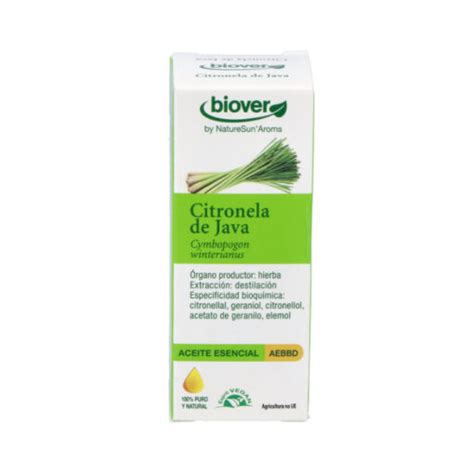 Óleo Essencial Citronela de Java 10ml Biover Natura24