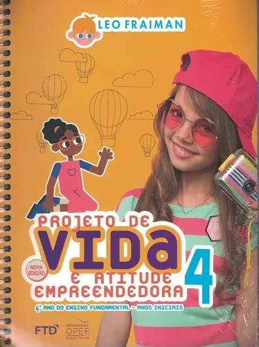 Livro Projeto De Vida E Atitude Empreended Frete grátis