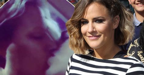 Caroline Flack Snogs Danny Dyer In Raunchy Tv Clip It S Not Porn It