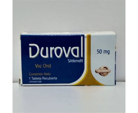 Medicina Duroval Mg X Tab Rec Valmorca Sihay