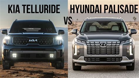 Kia Telluride Vs Hyundai Palisade Which Is Right For You Side By Side Comparison Youtube