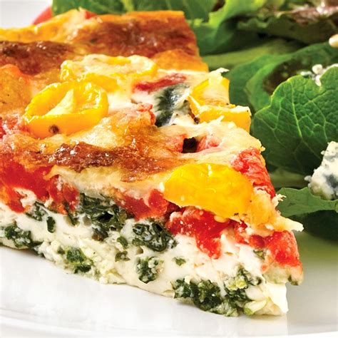 Crustless Egg White Quiche Loved This Recipe Great Quiche Without The