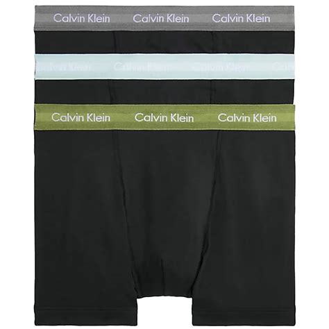 Calvin Klein 3 Pack Trunks Black 0000u2662gh5n