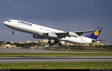 Aircraft Photo Of D AIFC Airbus A340 313X Lufthansa AirHistory