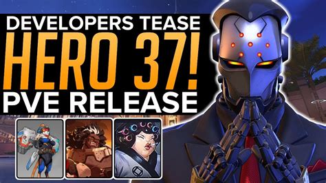 Overwatch Devs Tease New Hero Pve Release News Youtube