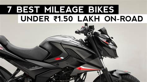 Top 7 Best Mileage Bikes Under ₹1 50 Lakh On Road🔥best Looking And Best Mileage Bikes Youtube