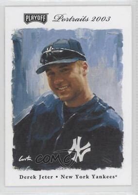 Playoff Portraits Beckett Insert Samples Derek Jeter Hof Ebay