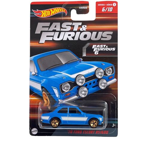 Hot Wheels Ford Escort Rs Hnr Fast Furious