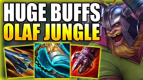 RIOT JUST GAVE OLAF JUNGLE HUGE BUFFS NOW HE EASILY SOLO CARRIES