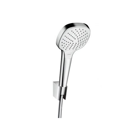 Hansgrohe Croma Select E Vario Wannenset 26425400 Weiss Chrom 125 Cm