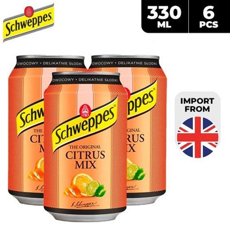 Schweppes The Original Citrus Mix X Ml Lazada Ph