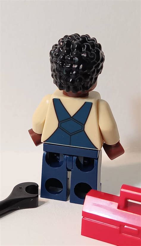 Plumber Lego Black Minifigure Custom New African American Etsy