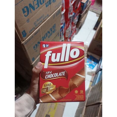 Jual Snack Wafer Roll Fullo Tersedia Dua Varian Rasa Cokelat Dan Vanila