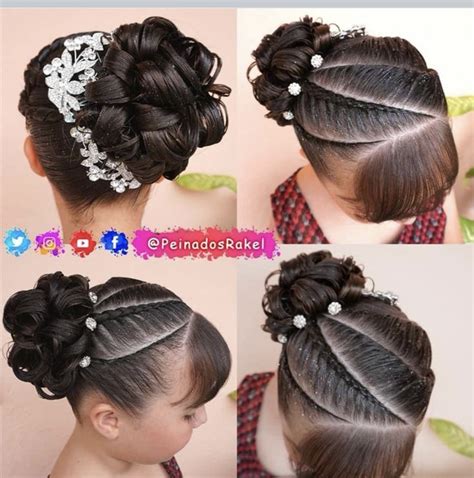 Pin By Jazmin Azucena Garcia Hernande On Peinados Girl Hairstyles