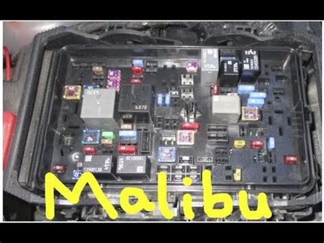 Chevy Malibu Fuse Box Location