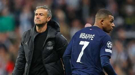 OM PSG Luis Enrique sur la réaction de Mbappé Quelqu un a inventé