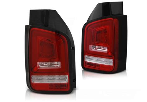 Juego De Pilotos Traseros Led Vw T Rojo Claro Full Led Seq Indicator