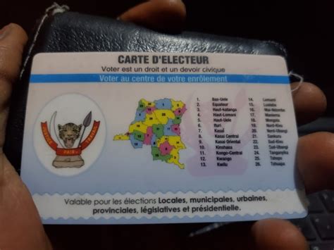 Rdc La D Livrance De La Carte Didentit Nationale Annonc E La Mi