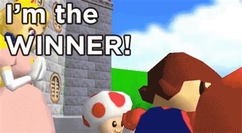 I'm The Winner GIF - Mario Win - Discover & Share GIFs