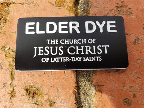 Missionary Name Tag Printable