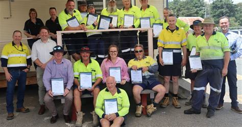 Goulburn Mulwaree Council Honors Long Serving Staff Members Goulburn