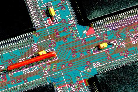 Circuit Board Close Up Photo Imagebroker Phil Degginger