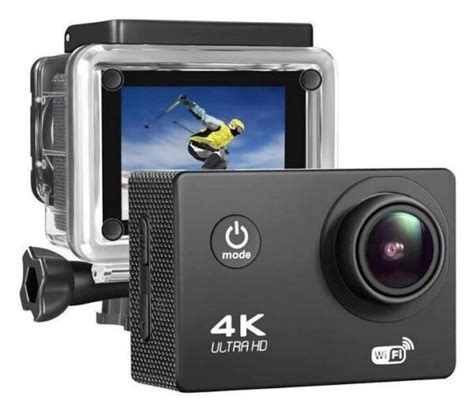 Camara Go Pro De Accion 4k Wifi Ultra Hd Resistente Al Agua Sumergible Ele Gate